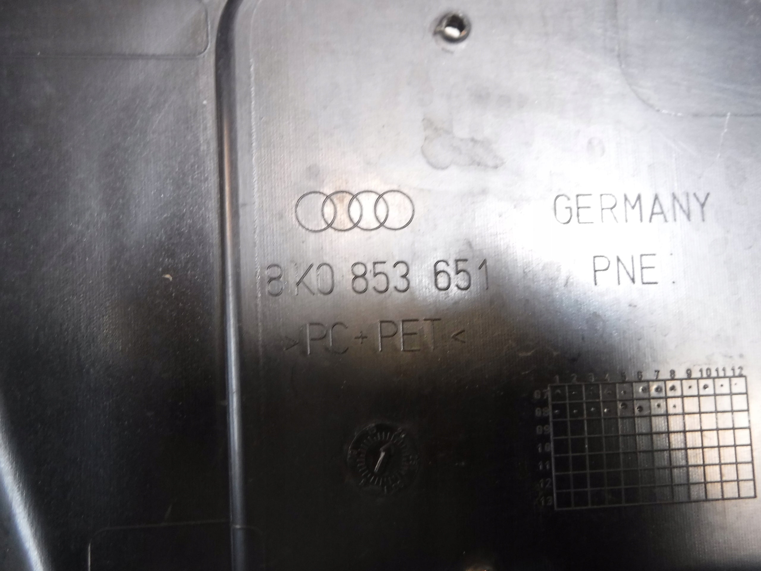 Kühlergrill Audi A4 B8 FRONTGRILL 8K0853651Au Kühlergitter