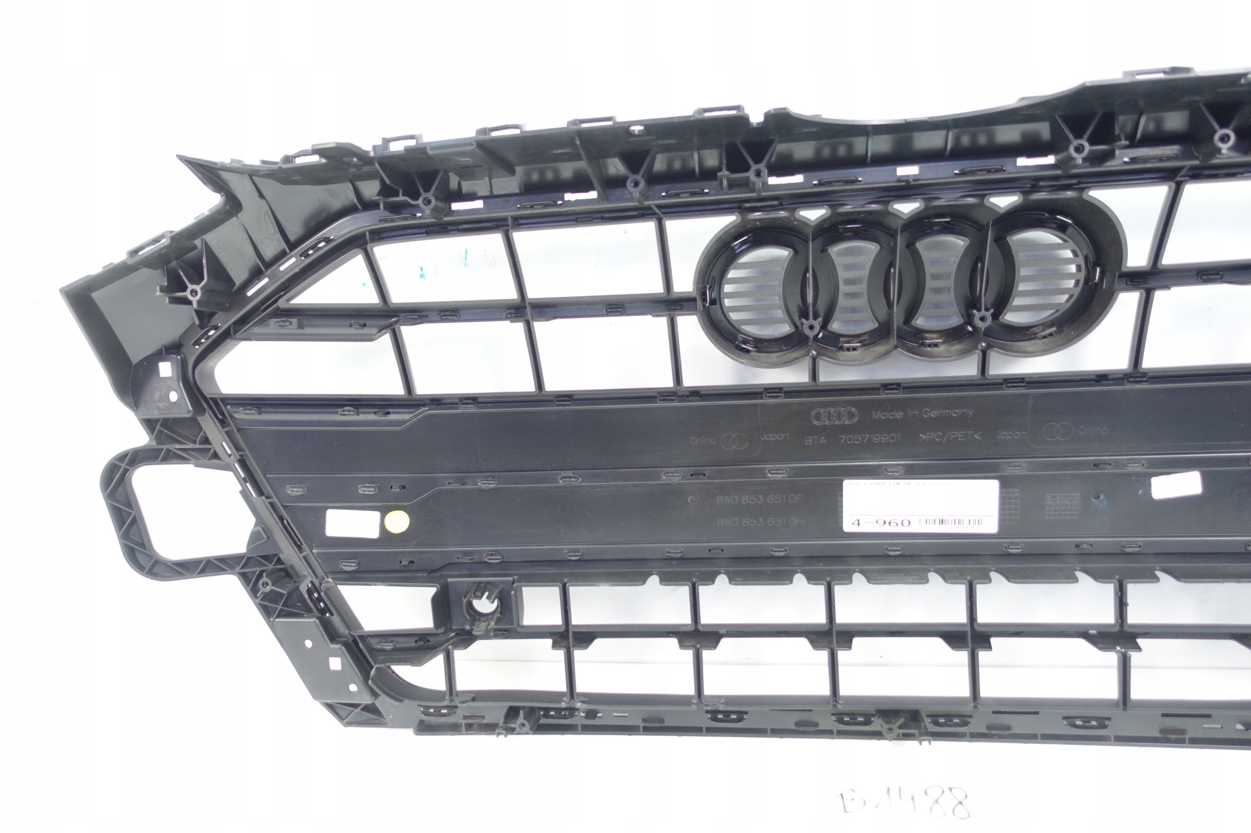 Kühlergrill Audi A4 B9 8W0 FRONTGRILL 8W0853651DF Kühlergitter