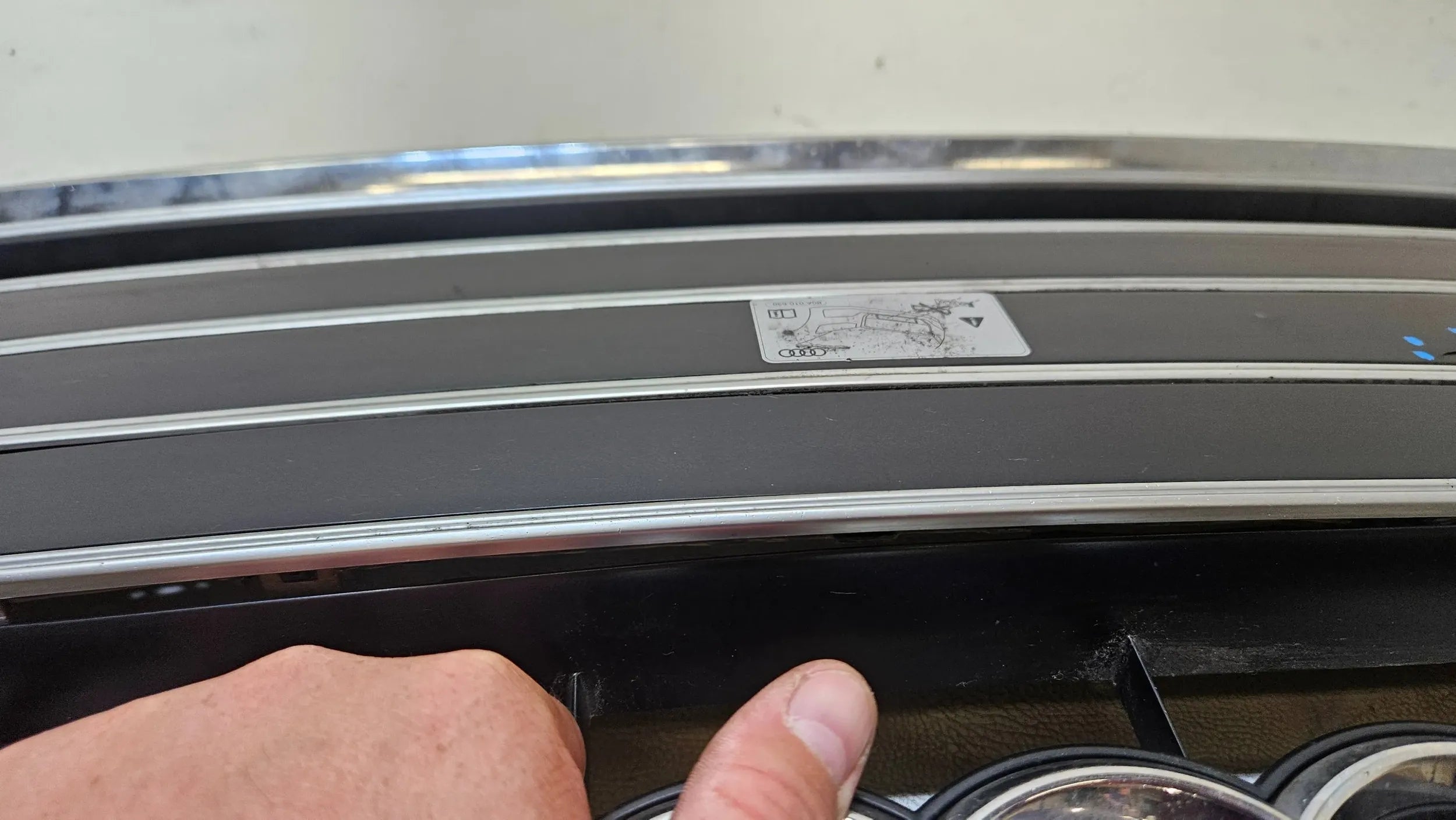 Kühlergrill Audi A6 C8 4K0 FRONTGRILL 4K0853651BG Kühlergitter