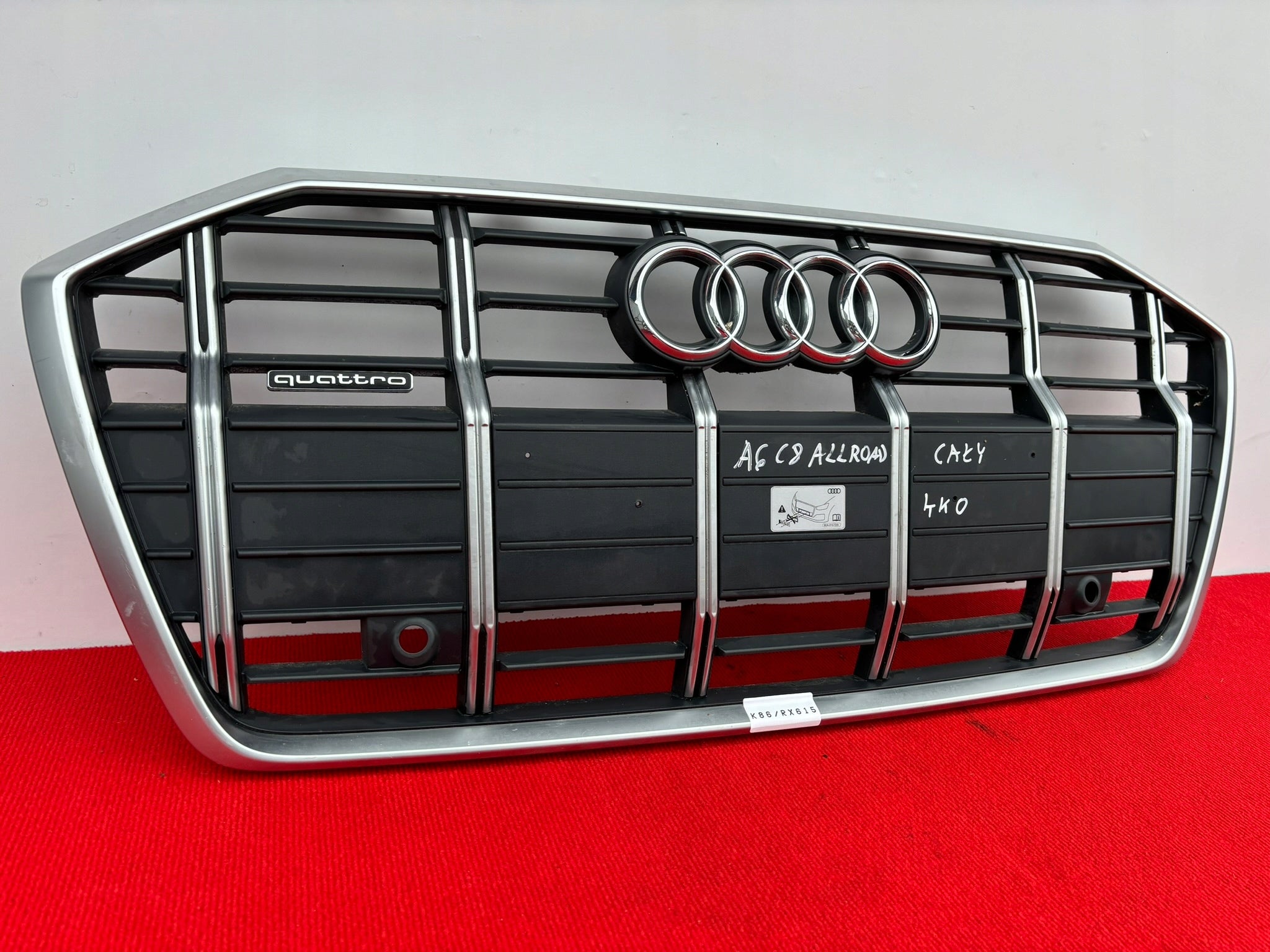 Kühlergrill Audi ALLROAD A6 C8 4K FRONTGRILL 4K0853651FK Kühlergitter