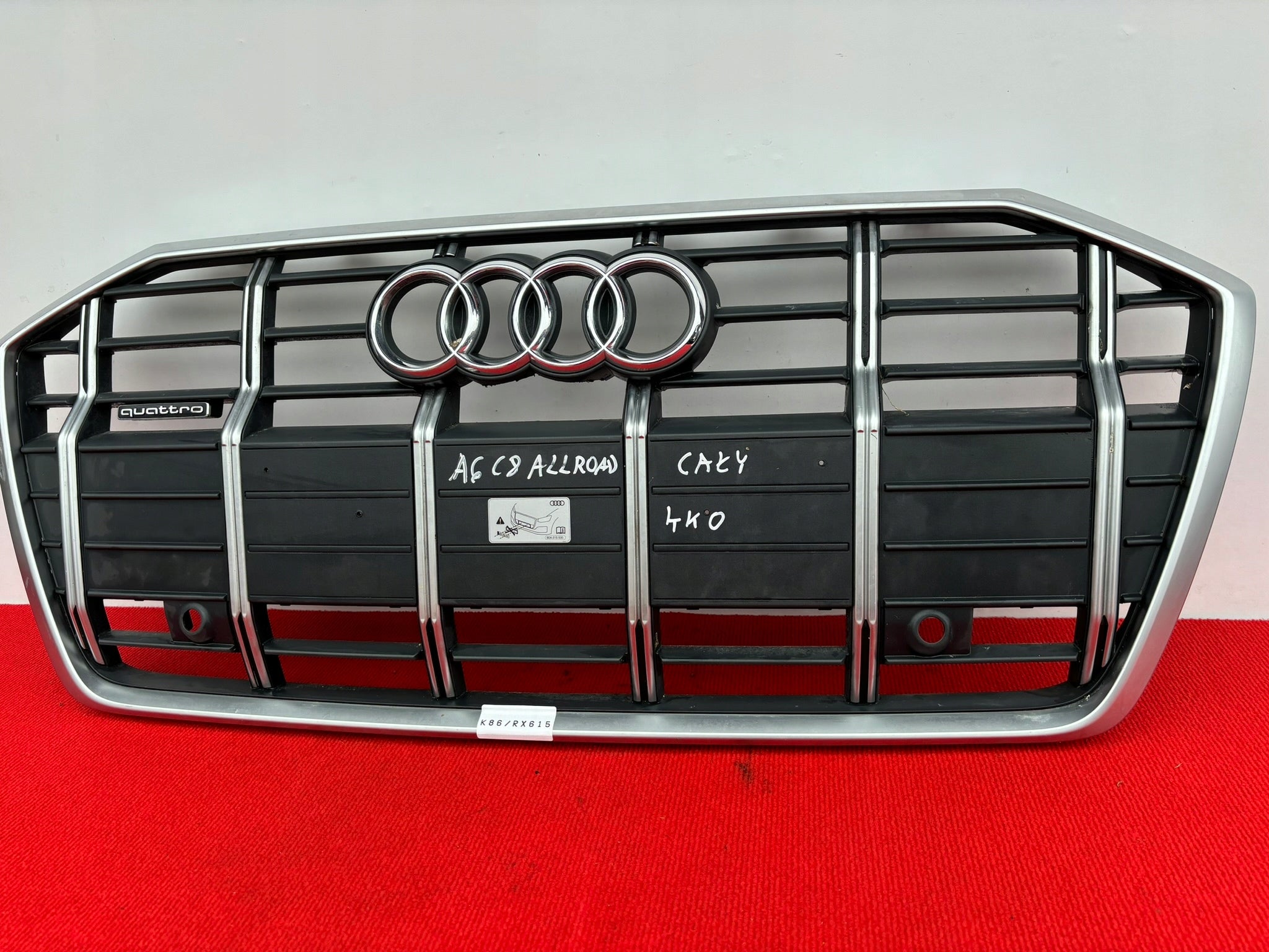 Kühlergrill Audi ALLROAD A6 C8 4K FRONTGRILL 4K0853651FK Kühlergitter