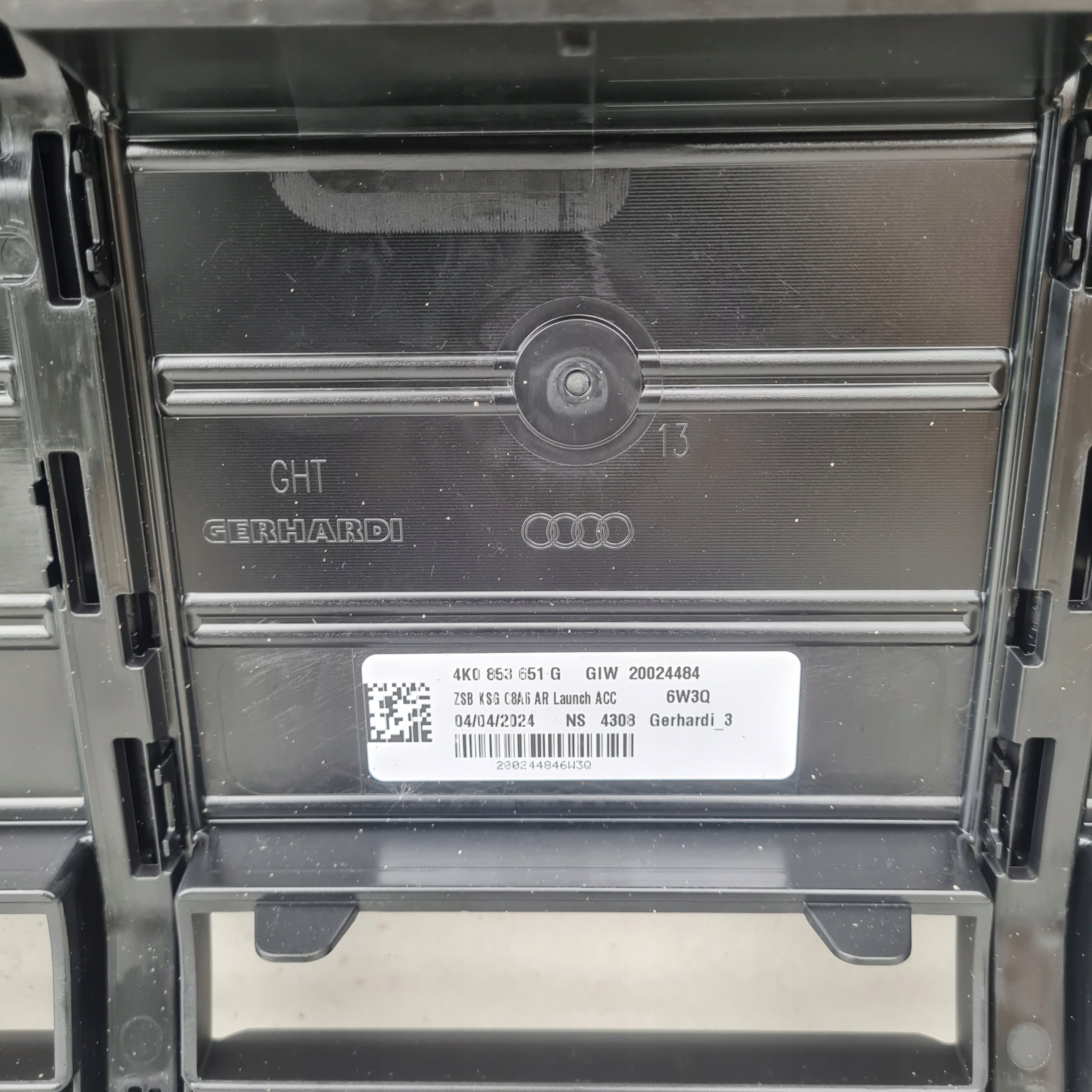 Kühlergrill Audi A6 C8 ALLROAD 4K FRONTGRILL 4K0853651GG Kühlergitter