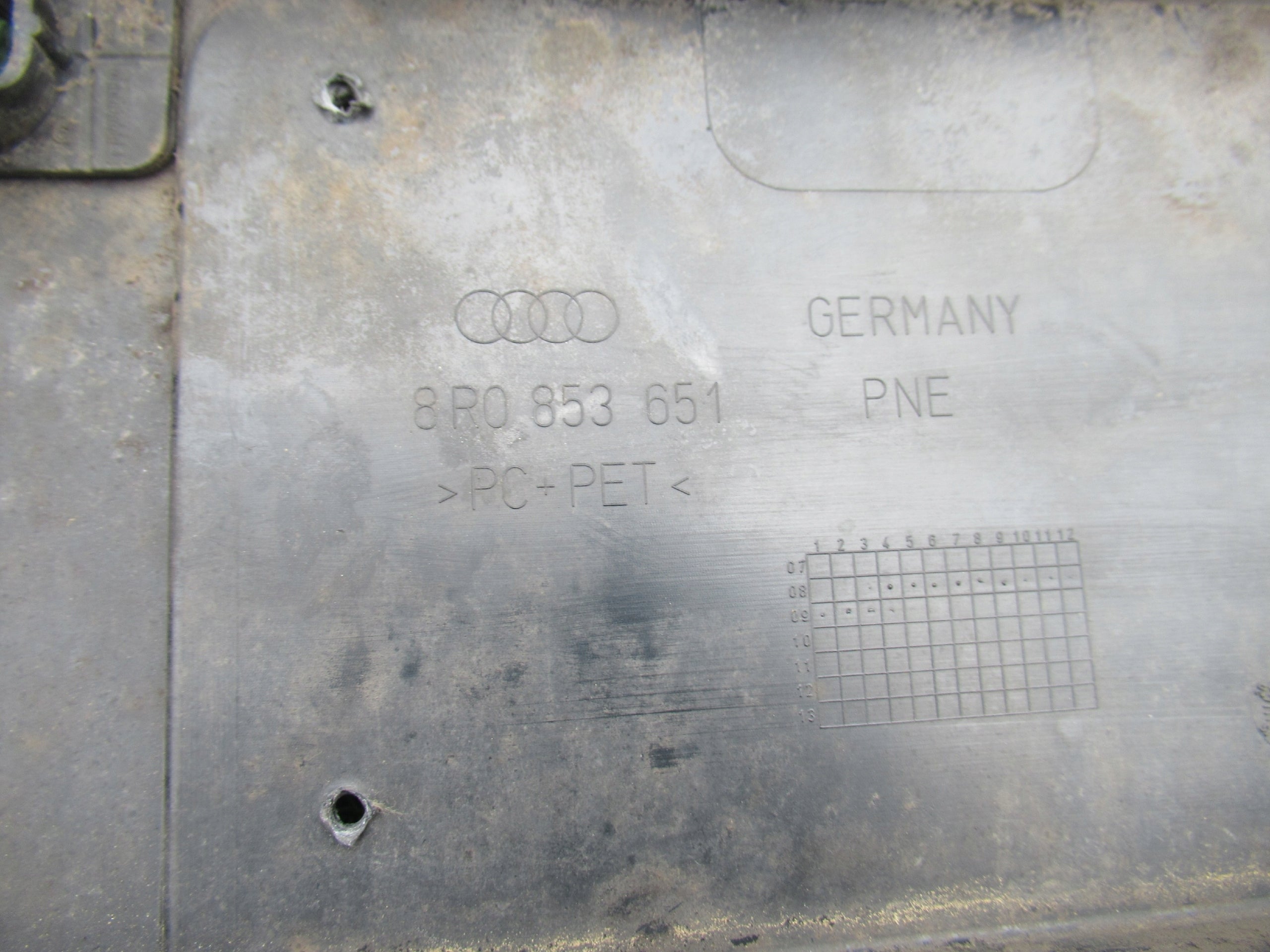 Kühlergrill Audi Q5 FRONTGRILL 8R08536518R Kühlergitter