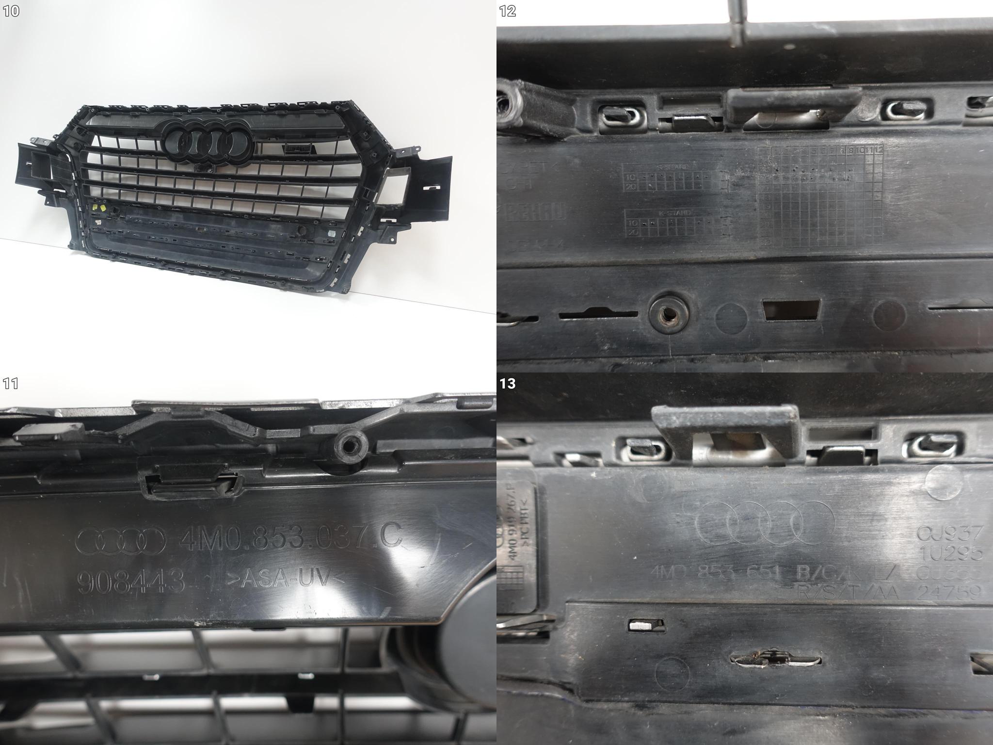 Kühlergrill Audi SQ7 AM Q7 4M0 FRONTGRILL 4M0853651B Kühlergitter