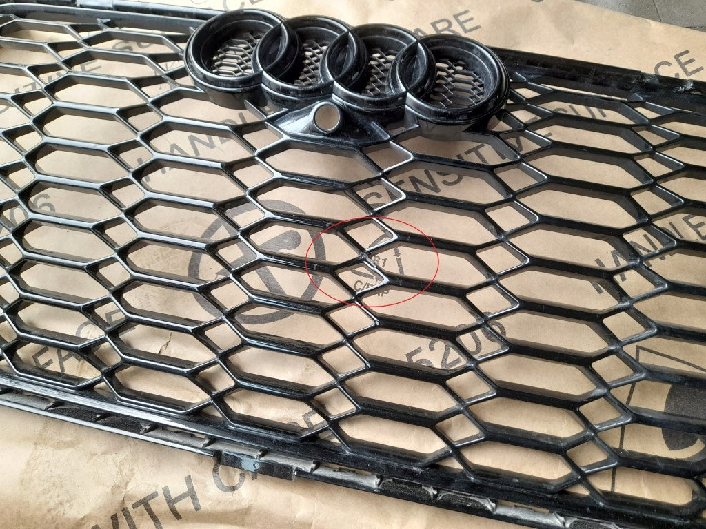 Kühlergrill Audi AM RS4 FRONTGRILL 8W0853651BF Kühlergitter