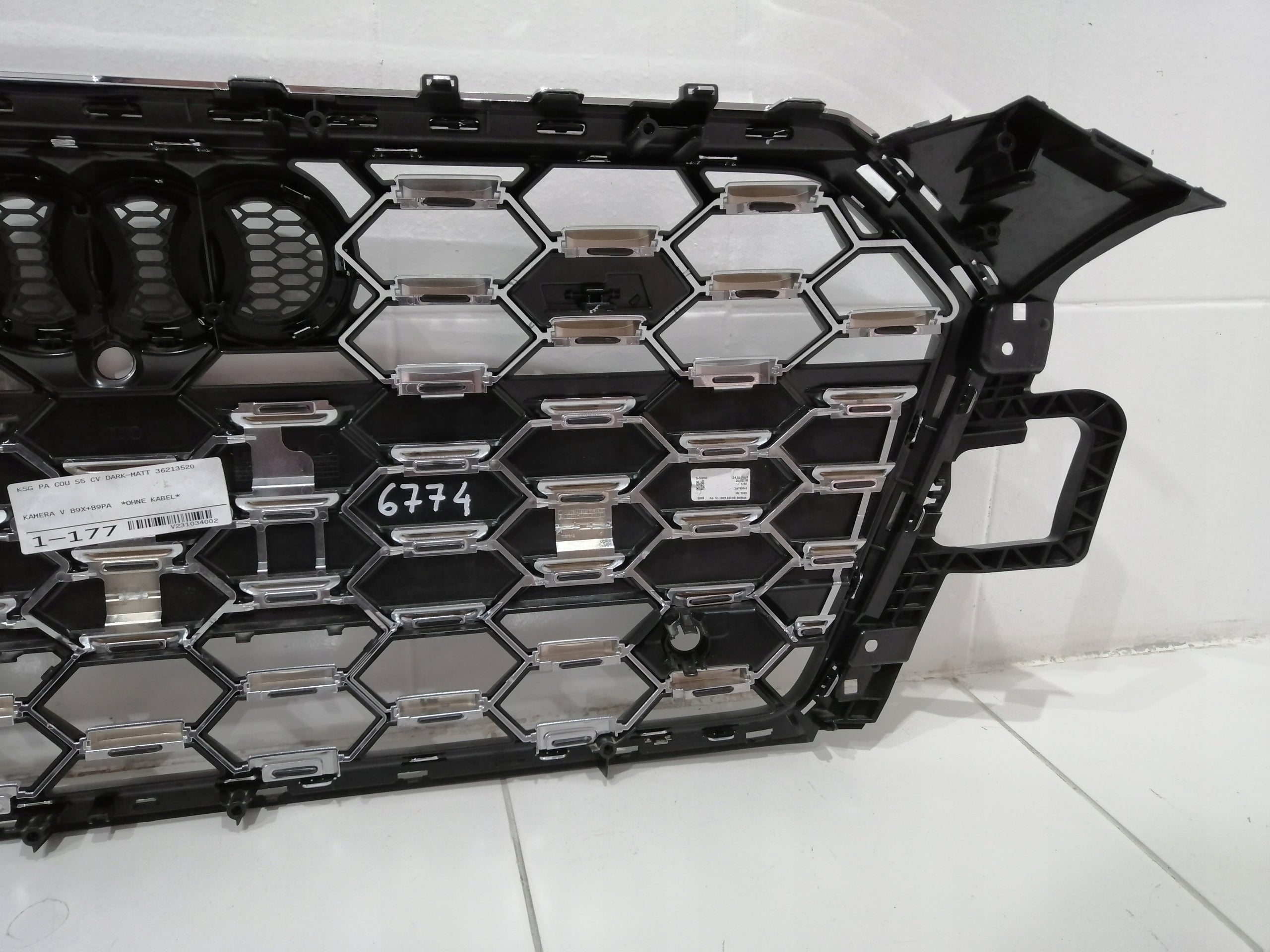 Kühlergrill Audi S5 FRONTGRILL 8w6853651GR Kühlergitter