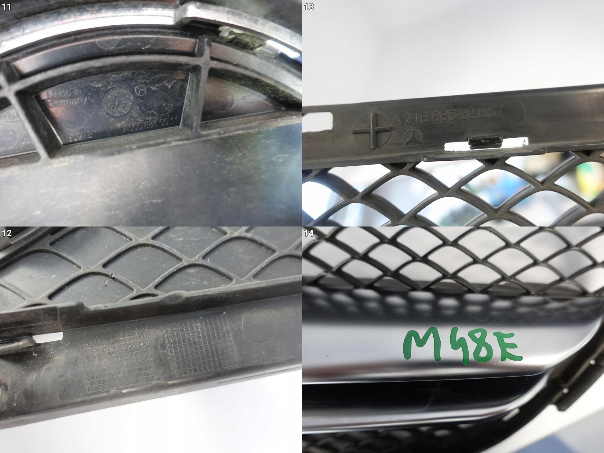 Kühlergrill Mercedes W218 FRONTGRILL A2188853265 Kühlergitter