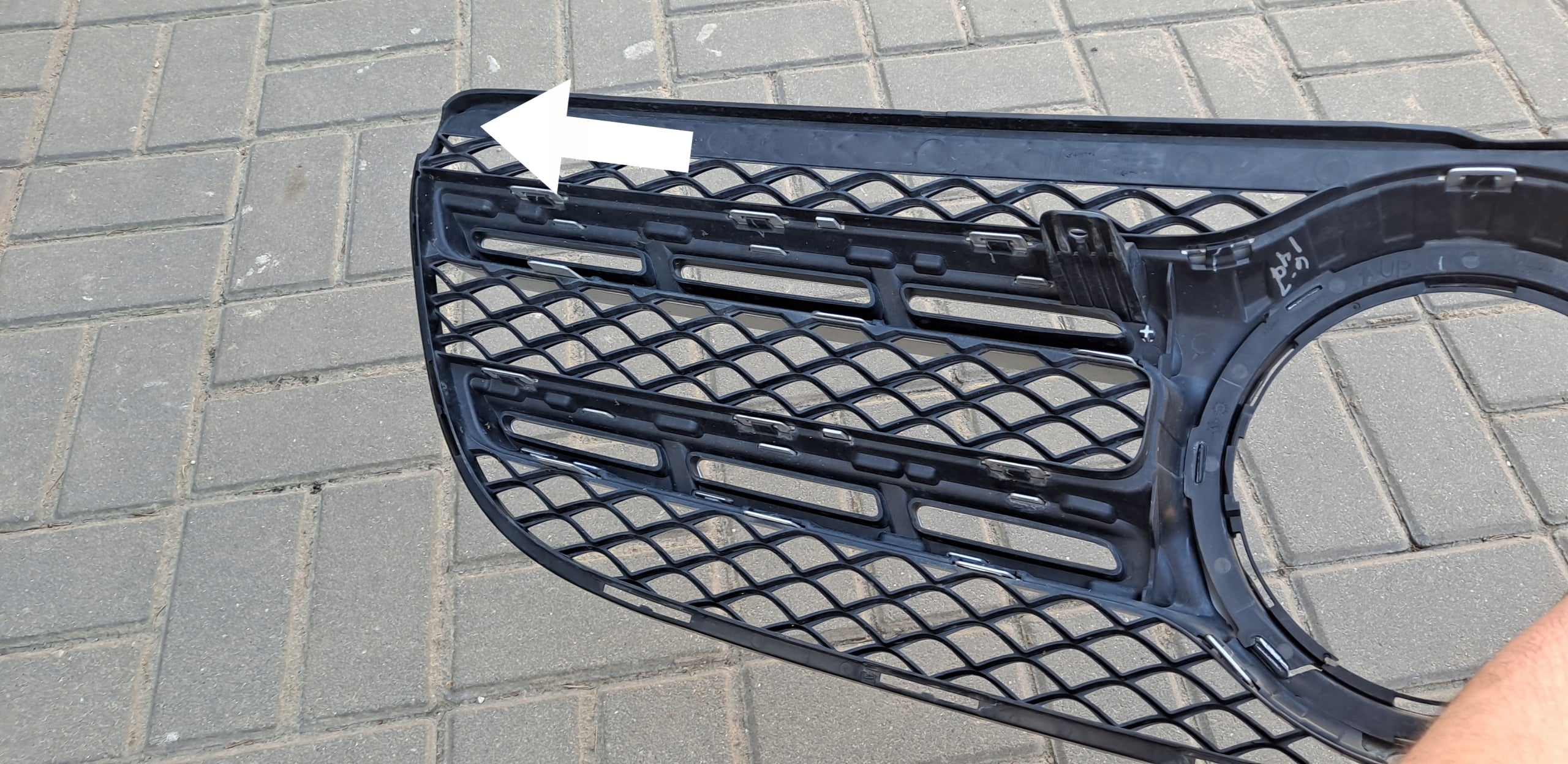 Kühlergrill Mercedes W166 A166 GLS X166 FRONTGRILL A1668880460 Kühlergitter