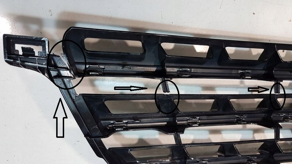 Kühlergrill Mercedes W166 A166 FRONTGRILL A1668800123 Kühlergitter