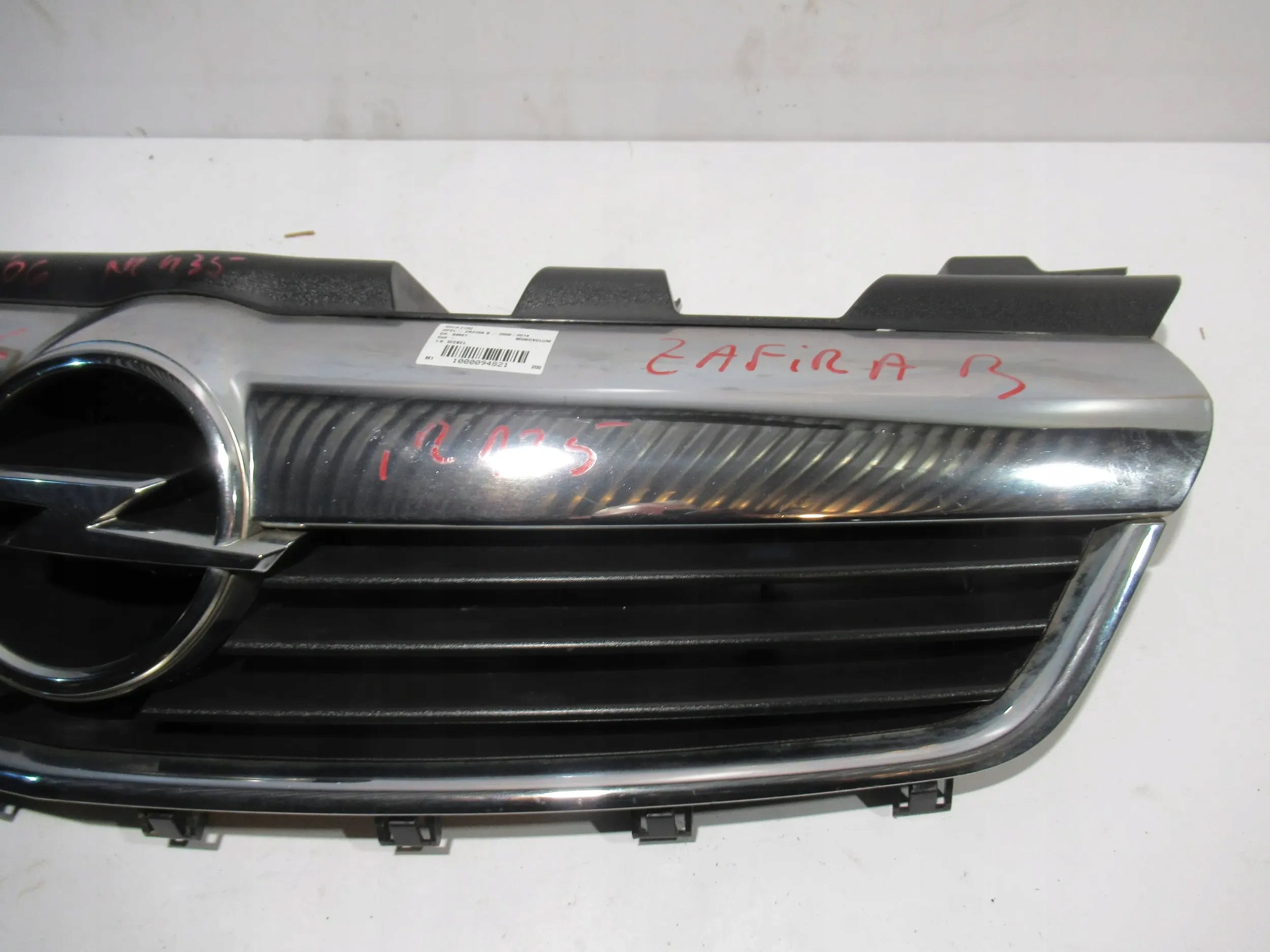 Kühlergrill Opel 1 E ZAFIRA B L G FRONTGRILL 13136138 Kühlergitter