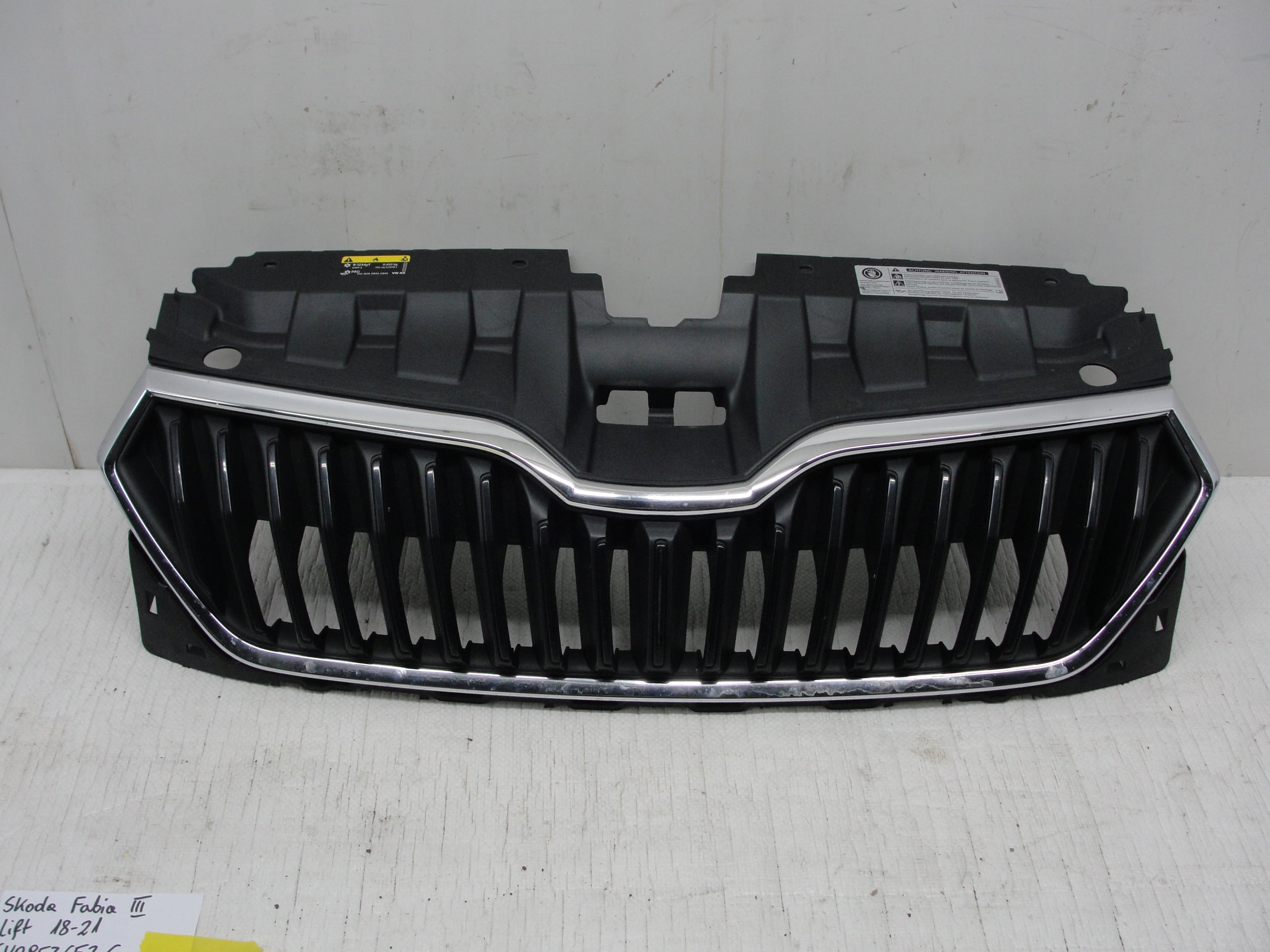  Kühlergrill Skoda FABIA III FRONTGRILL 6V0853653C Kühlergitter product image